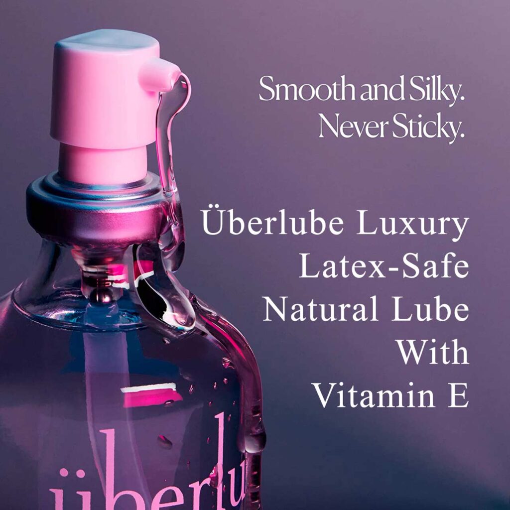 Latex Safe Natural-Silicone Lube with Vitamin-E