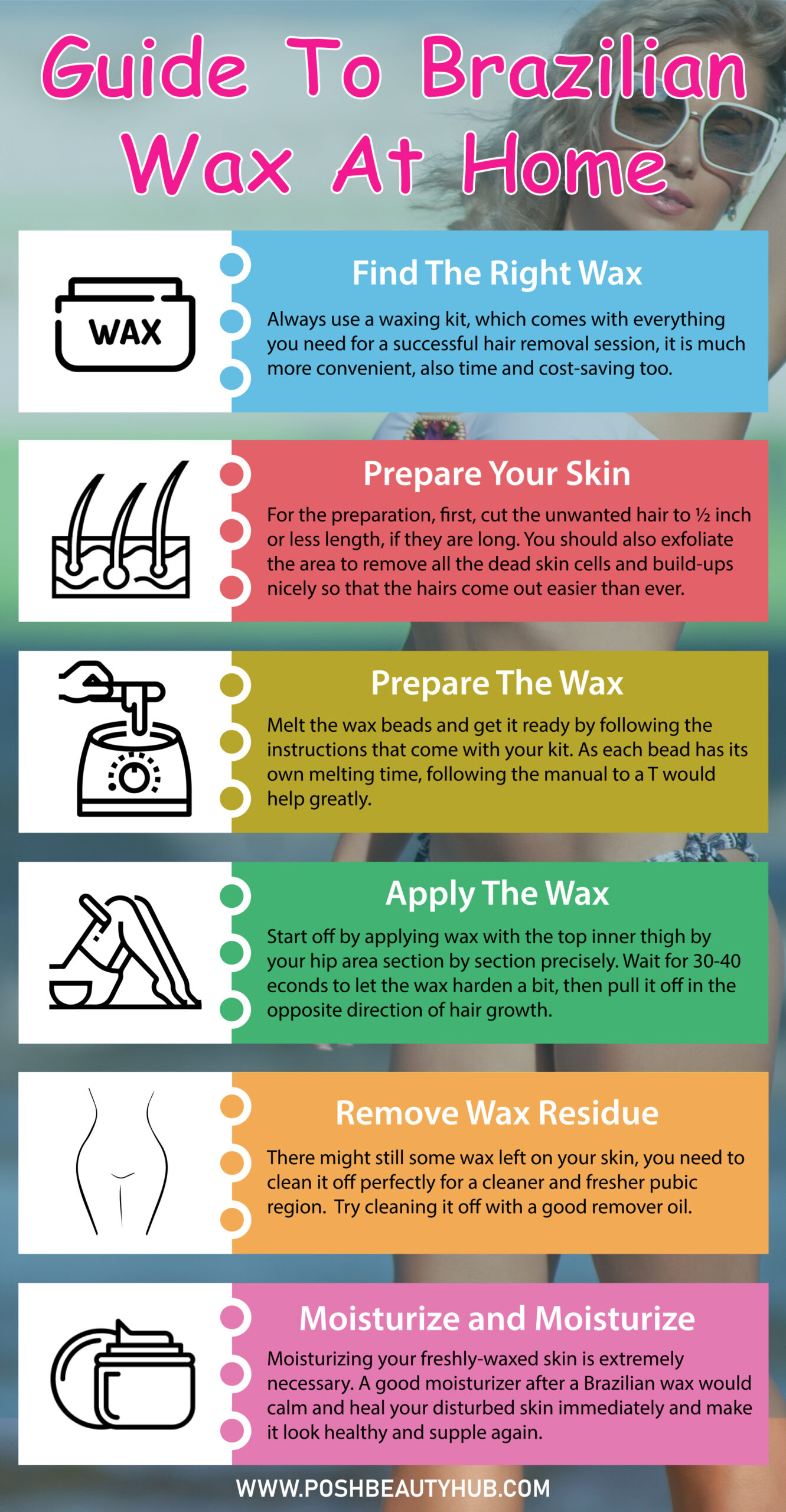 How to Wax Step by Step